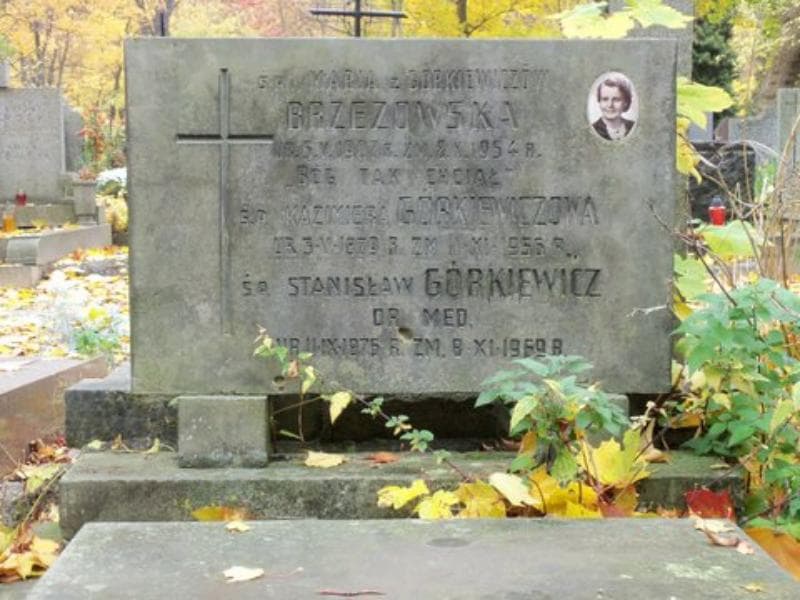 Zdjęcie grobu Kazimiera Górkiewiczowa (2)