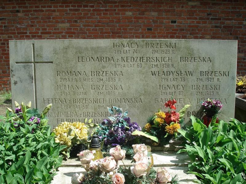 Zdjęcie grobu Leonarda Brzeska (1)