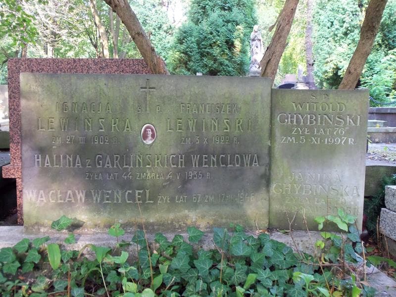 Zdjęcie grobu Witold Chybiński (2)