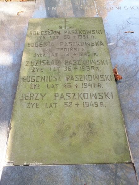 Zdjęcie grobu Eugeniusz Paszkowski (2)
