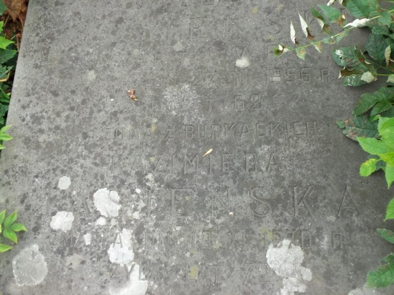 Zdjęcie grobu Kazimiera Jasieńska (2)