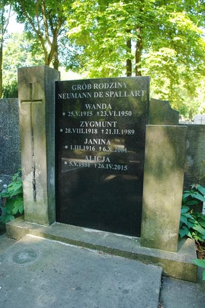 Zdjęcie grobu Alicja Neumann De Spallart (2)