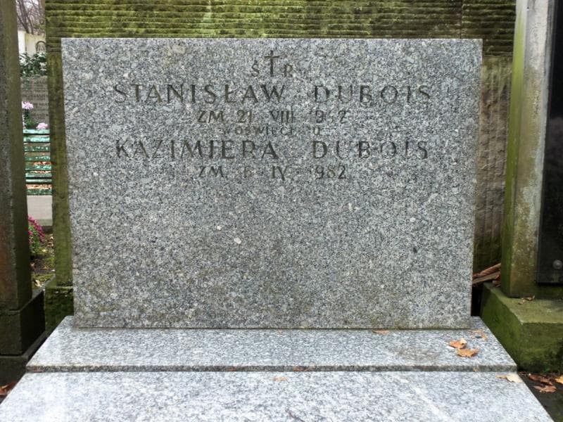 Zdjęcie grobu Stanisław Dubois (2)