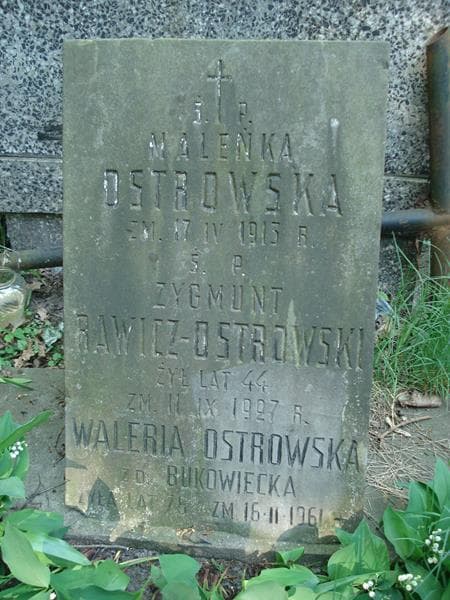 Zdjęcie grobu Maleńka Ostrowska (1)