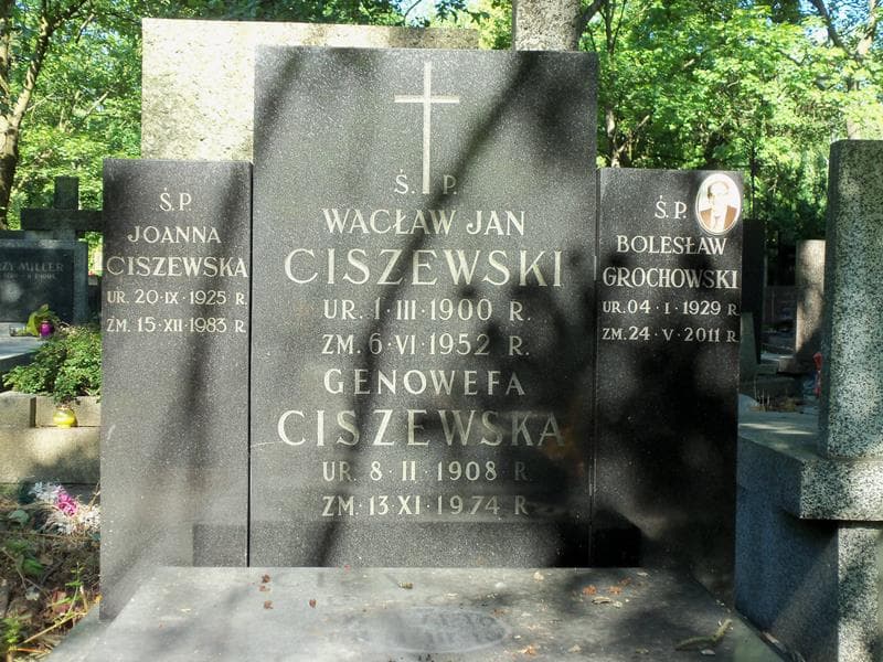 Zdjęcie grobu Wacław Jan Ciszewski (2)