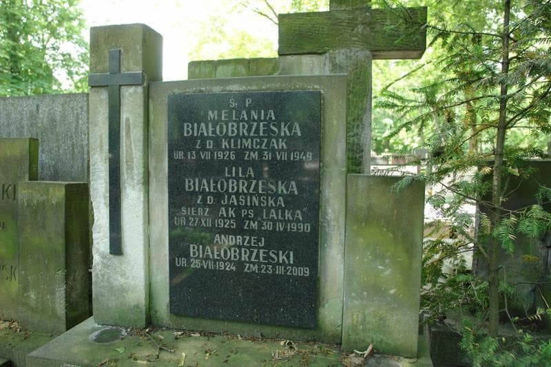 Zdjęcie grobu Melania Białobrzeska (2)