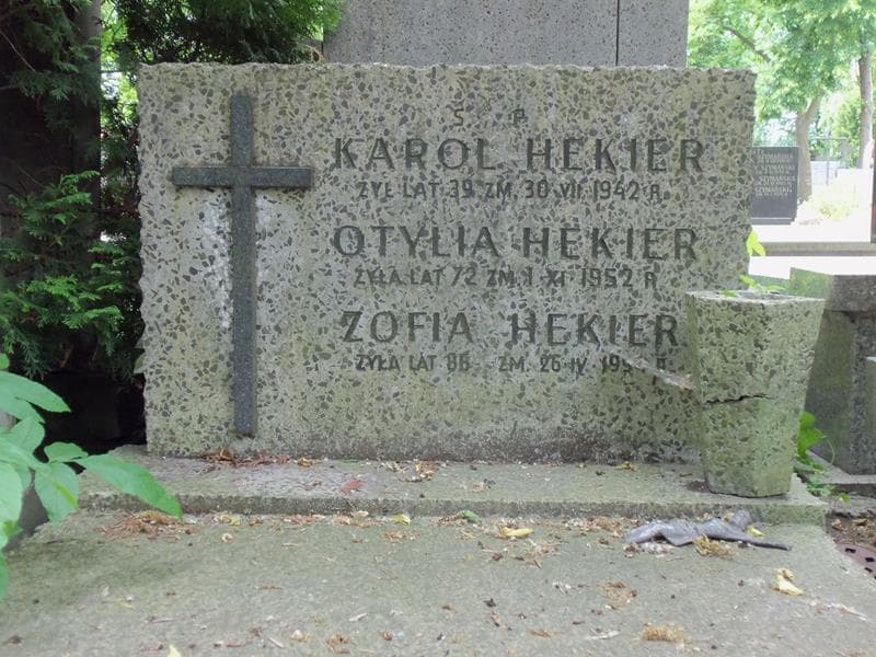 Zdjęcie grobu Otylia Hekier (2)