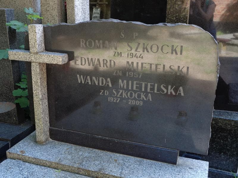 Zdjęcie grobu Edward Mietelski (2)