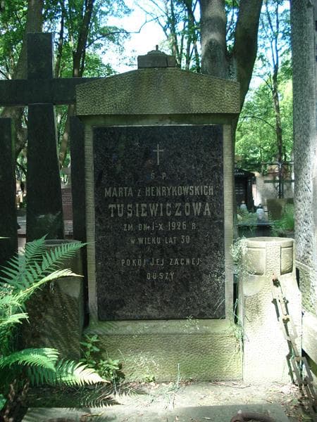 Zdjęcie grobu Marta Tusiewiczowa (2)