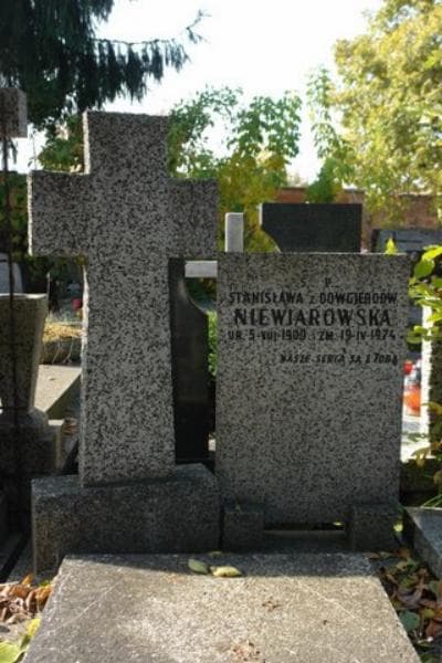 Zdjęcie grobu Stanisława Niewiarowska (2)