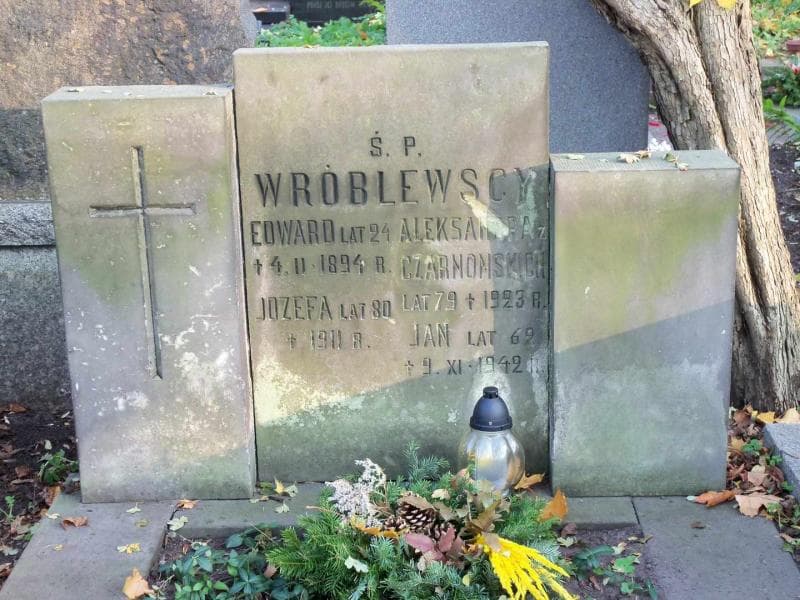 Zdjęcie grobu Józefa Wróblewska (2)