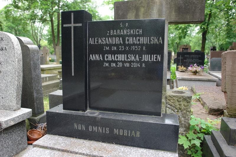 Zdjęcie grobu Aleksandra Chachulska (2)
