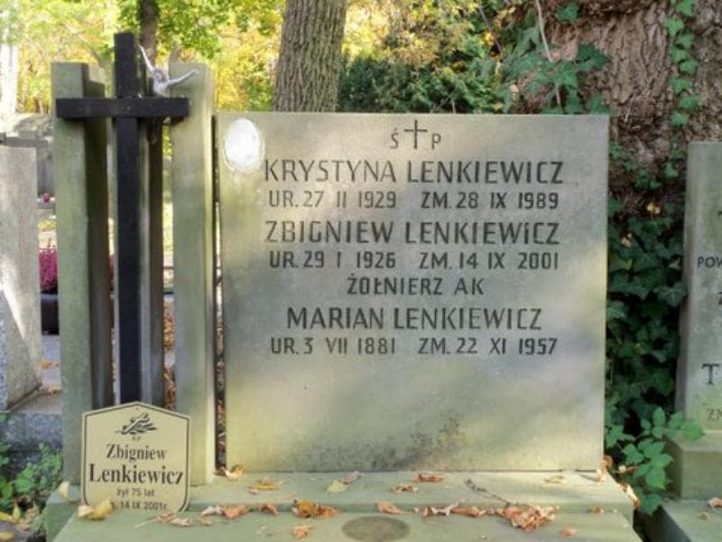 Zdjęcie grobu Zbigniew Lenkiewicz (2)