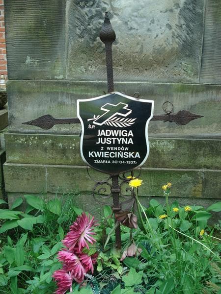 Zdjęcie grobu Jadwiga Justyna Kwiecińska (1)