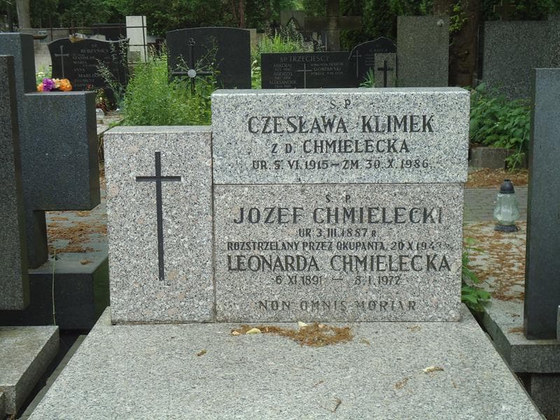 Zdjęcie grobu Leonarda Chmielecka (2)