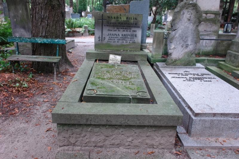 Zdjęcie grobu: Ludwik Krygier