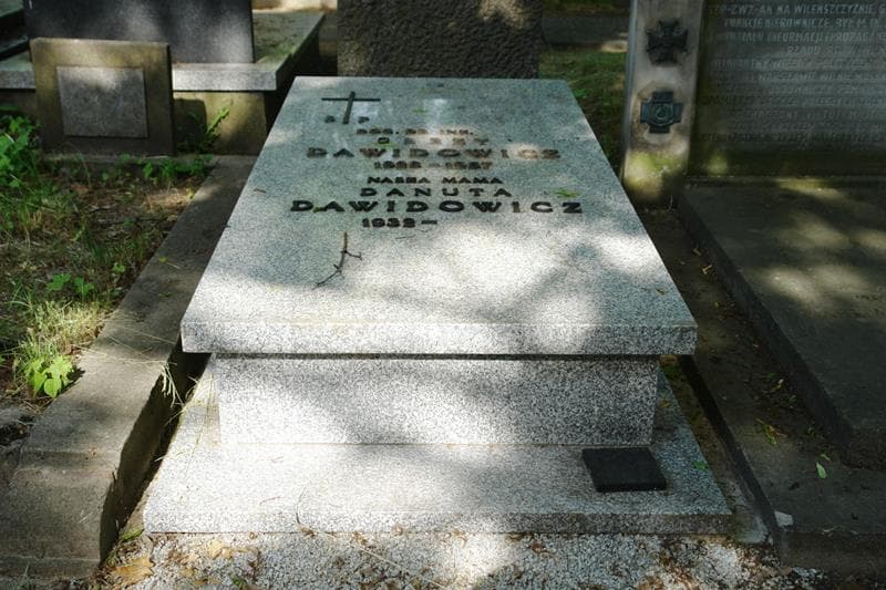 Zdjęcie grobu Jerzy Dawidowicz (1)