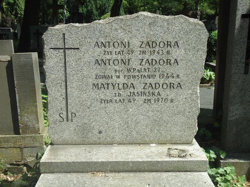 Zdjęcie grobu Antoni Zadora (2)
