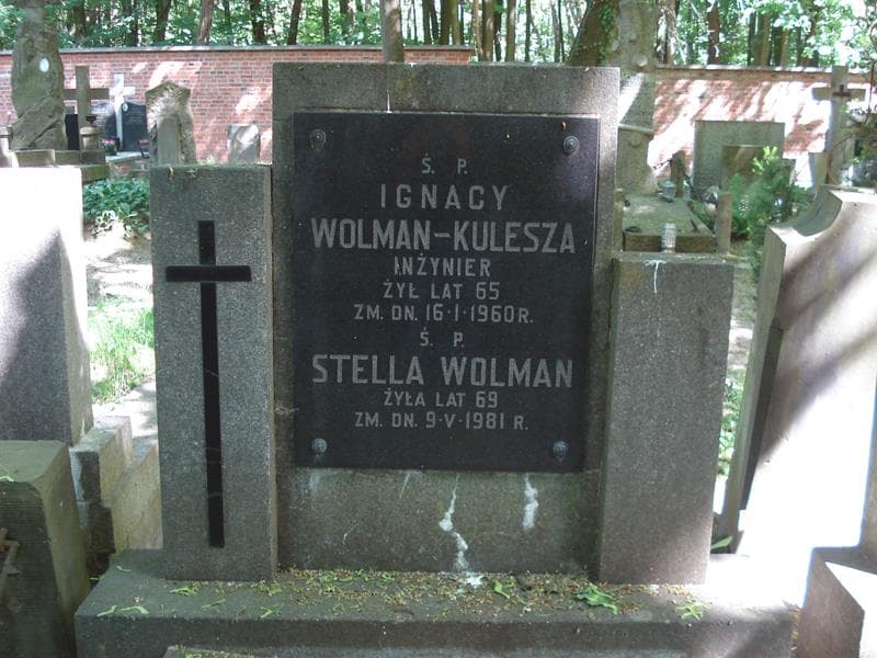 Zdjęcie grobu Stella Wolman (1)