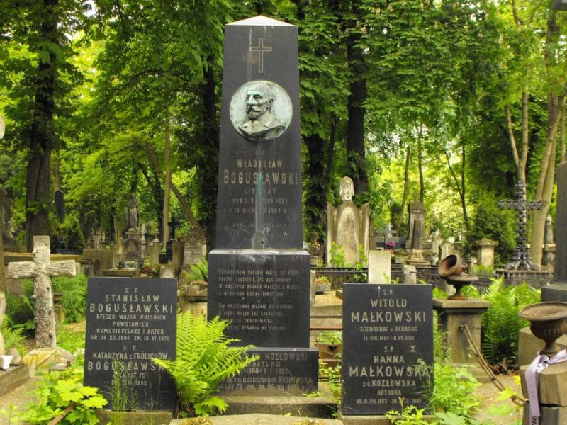 Zdjęcie grobu Stanisław Bogusławski (1)
