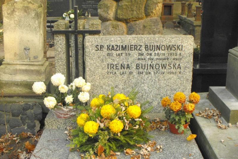 Zdjęcie grobu Irena Bujnowska (2)