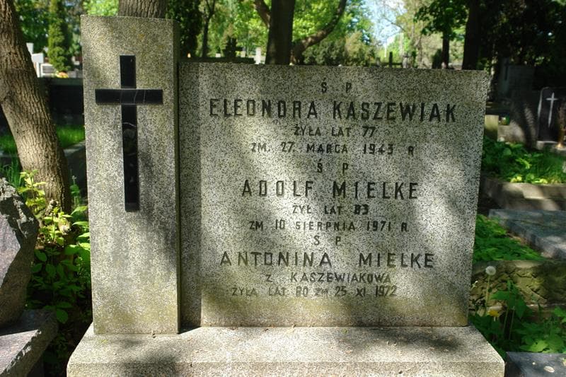 Zdjęcie grobu Adolf Mielke (2)