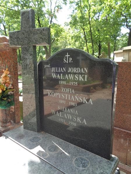 Zdjęcie grobu Stefania Walawska (2)