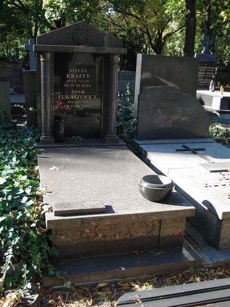 Zdjęcie grobu Józefa Krafft (1)