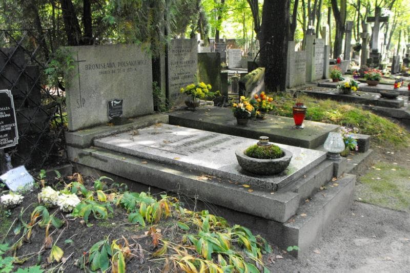 Zdjęcie grobu Bronisława Polsakiewicz (1)