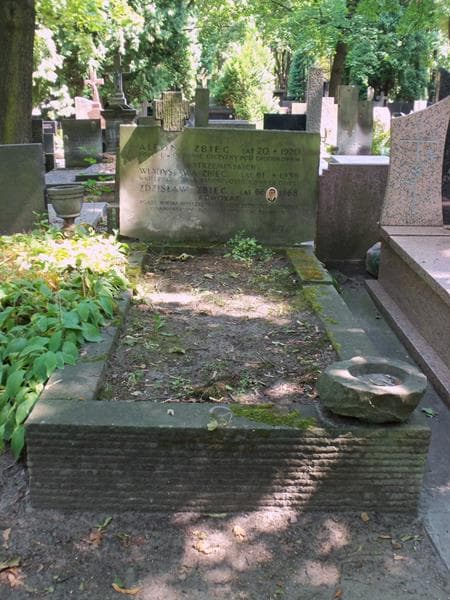Zdjęcie grobu Alfons Zbieć (1)