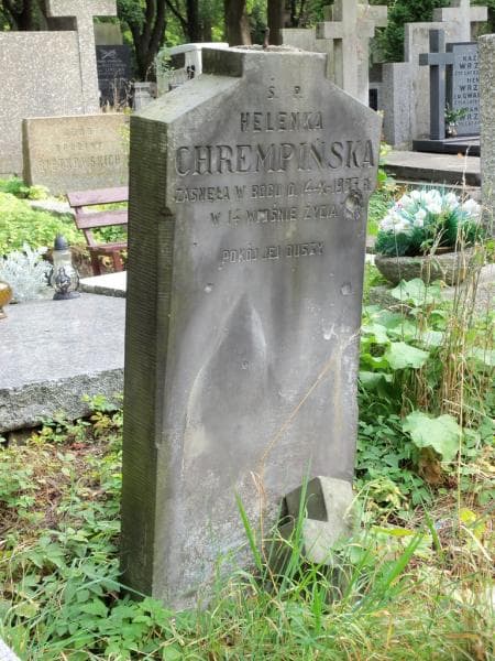 Zdjęcie grobu Helenka Chrempińska (1)