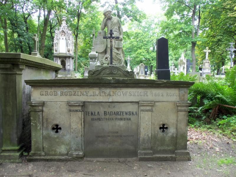 Zdjęcie grobu: Tekla Bądarzewska-Baranowska
