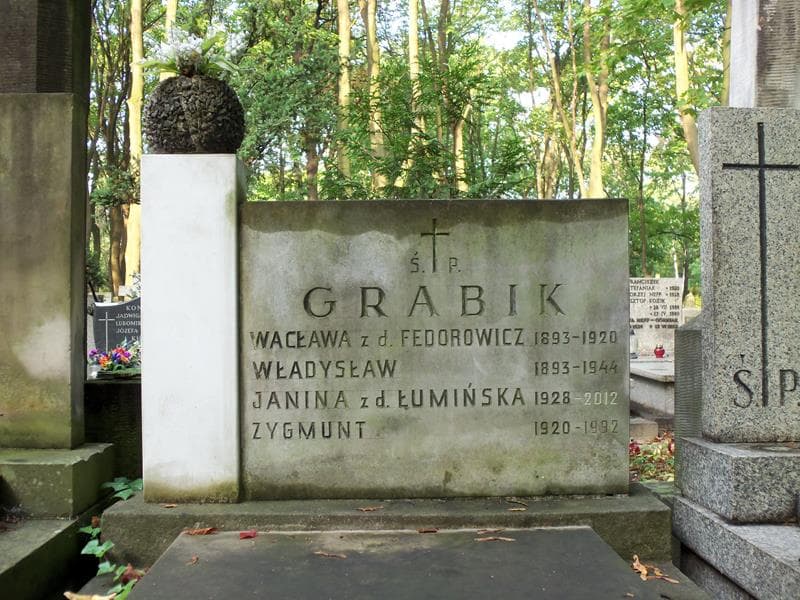 Zdjęcie grobu Janina Grabik (2)