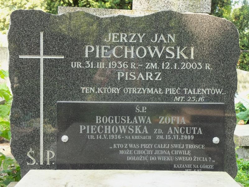 Zdjęcie grobu Bogusława Zofia Piechowska (2)