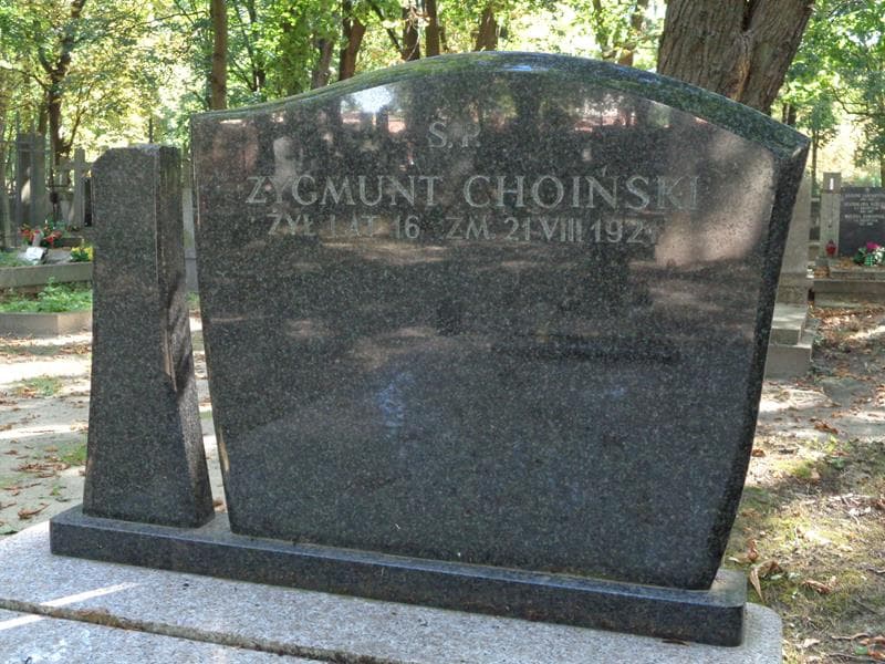 Zdjęcie grobu Zygmunt Choiński (2)