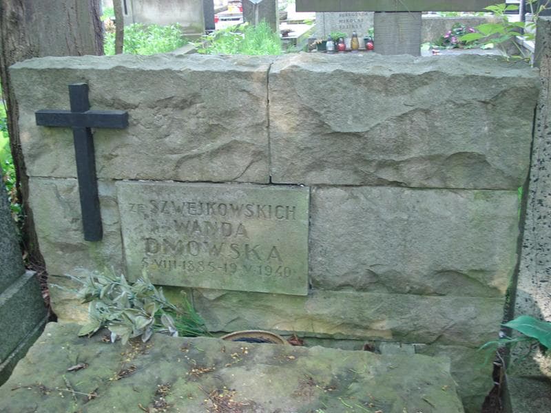 Zdjęcie grobu Wanda Dmowska (1)
