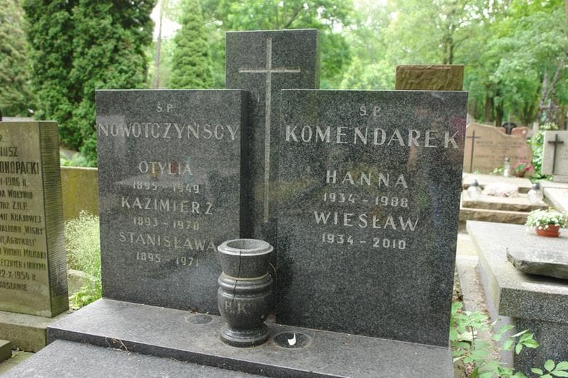 Zdjęcie grobu Stanisława Nowotczyńska (2)