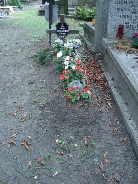 Zdjęcie grobu Józefa Degórska (1)