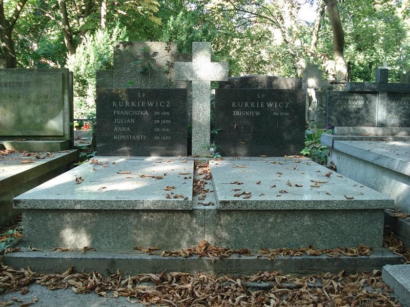 Zdjęcie grobu: Konstanty Rurkiewicz