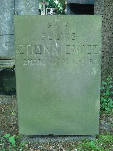 Zdjęcie grobu Feliks Zdankiewicz (1)