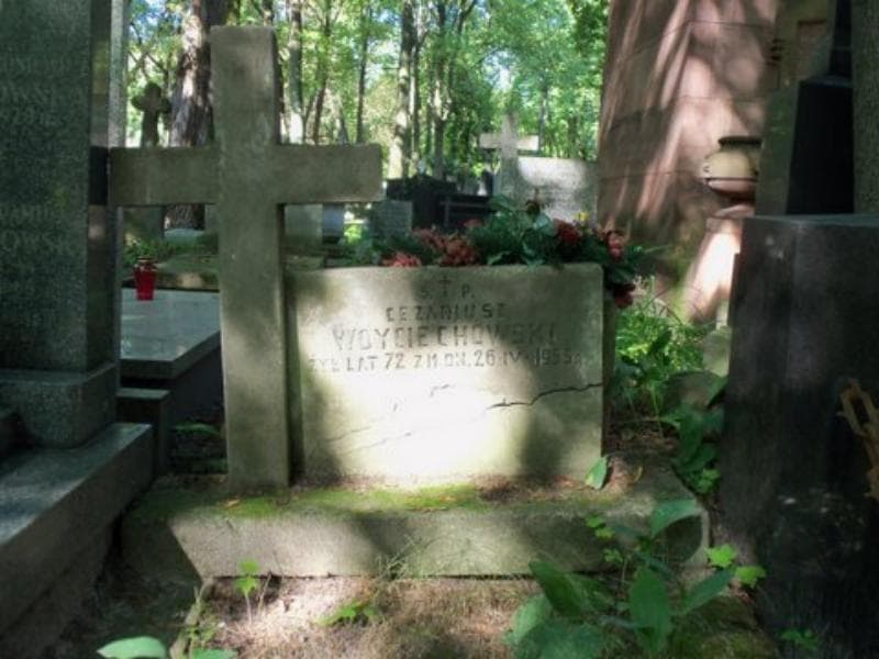 Zdjęcie grobu Cezarjusz Woyciechowski (2)