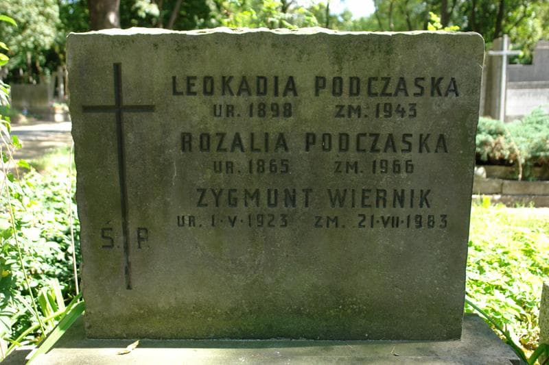 Zdjęcie grobu Leokadia Podczaska (2)