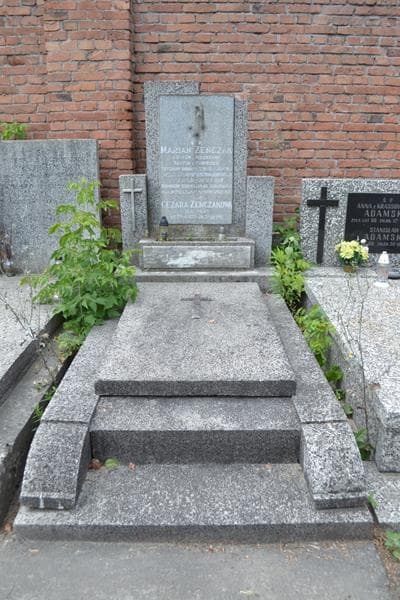 Zdjęcie grobu Cezara Zeńczykowa (1)