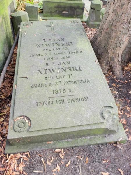 Zdjęcie grobu Jan Niwiński (1)
