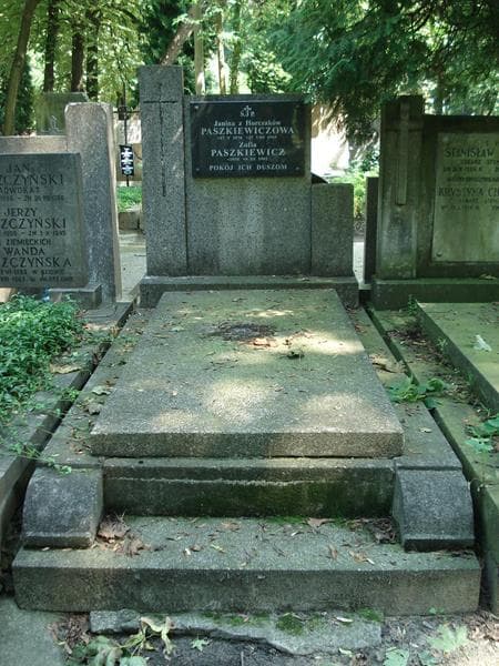 Zdjęcie grobu: Janina Paszkiewiczowa