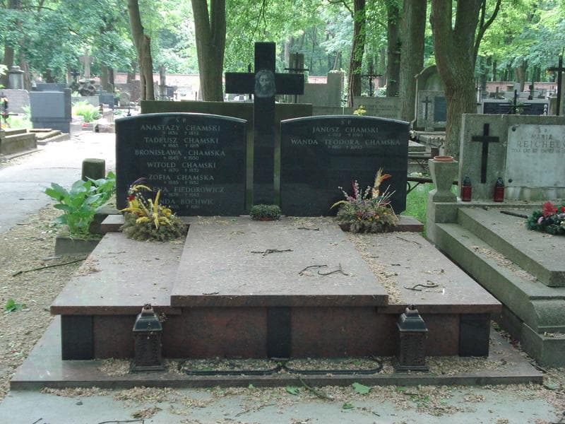Zdjęcie grobu: Witold Chamski