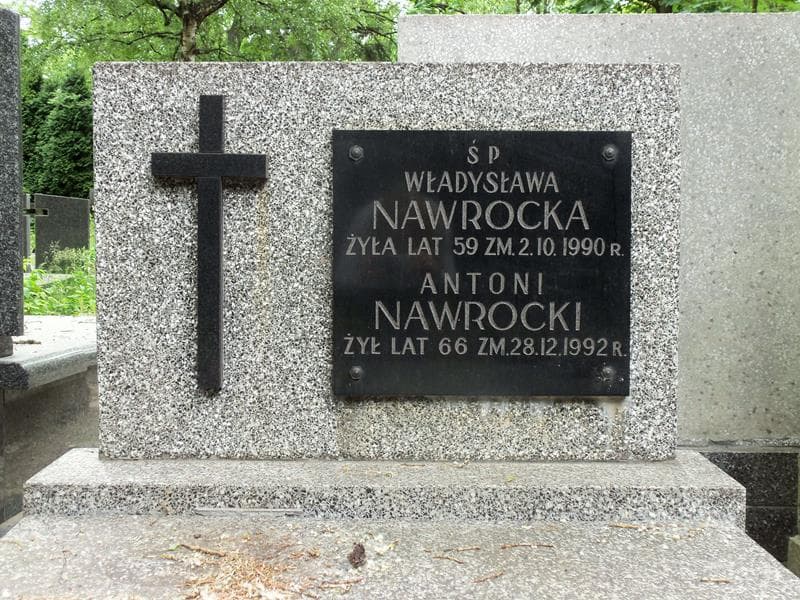 Zdjęcie grobu Władysława Nawrocka (2)