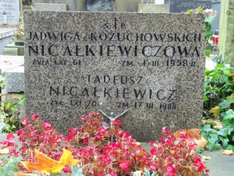 Zdjęcie grobu Tadeusz Nicałkiewicz (2)