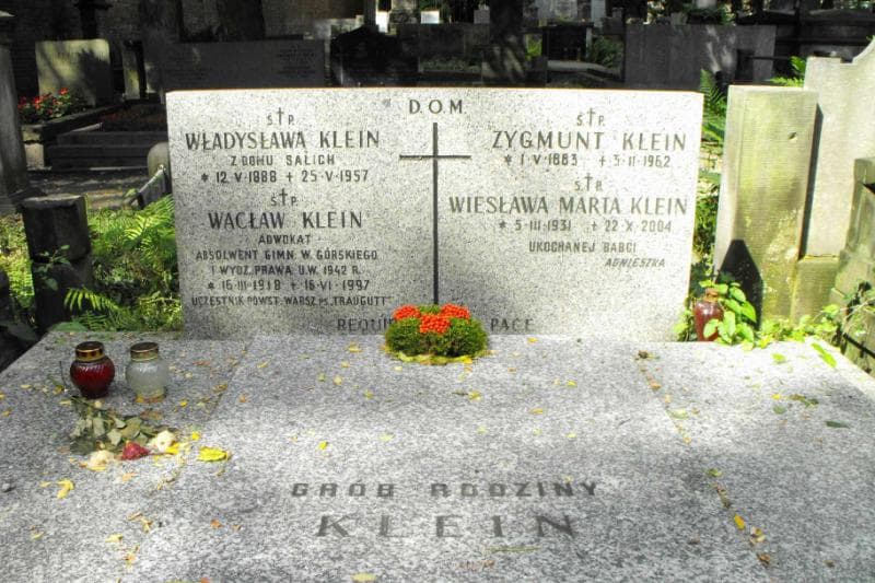 Zdjęcie grobu Wiesława Marta Klein (2)