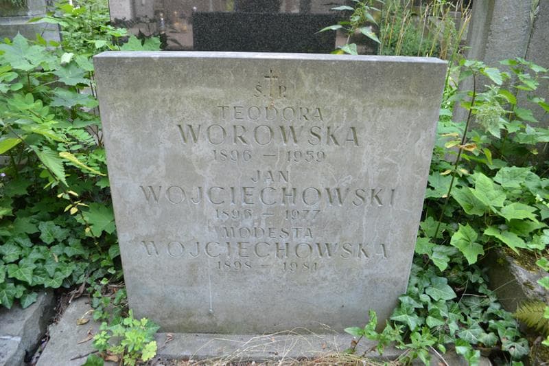 Zdjęcie grobu Teodora Worowska (2)